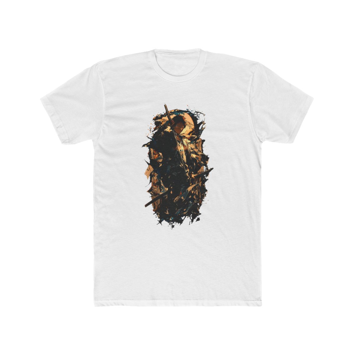 Chihiro Rokuhira Samurai Dark Art T Shirt | Kagurabachi - Official T-Shirts merchandise