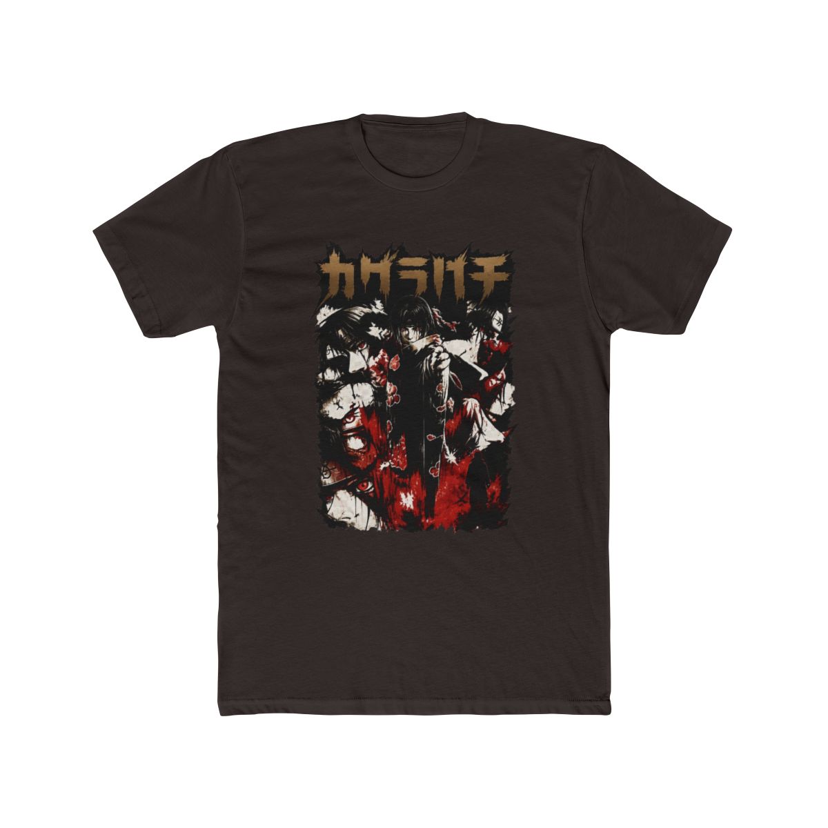 Anime KaguraBachi Merch T Shirt Round Neck Fashion Casual - alternate angle 2, merchandise