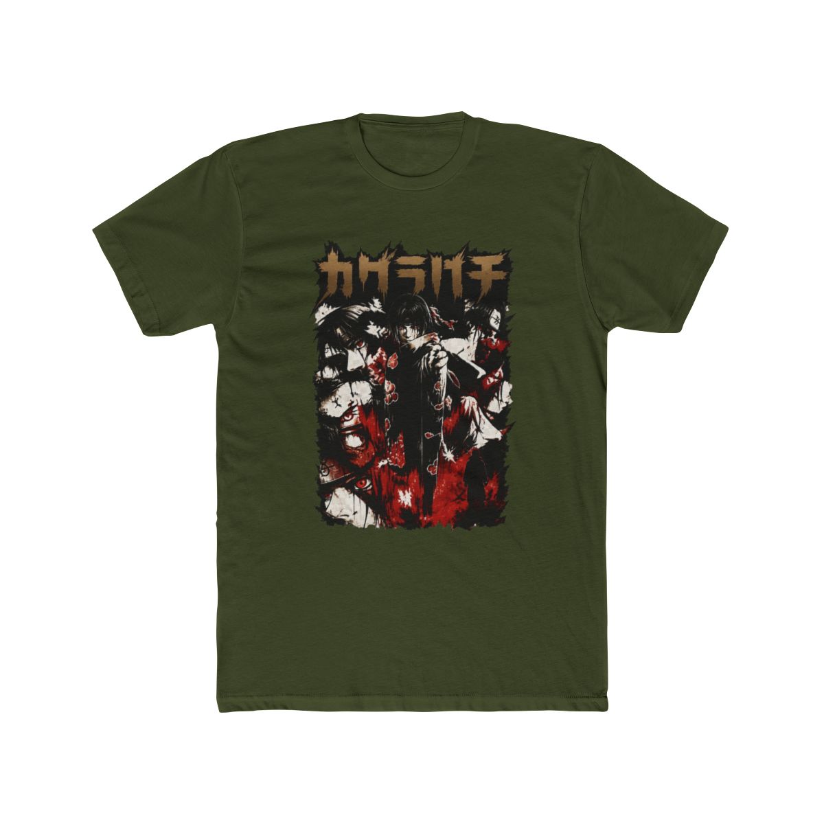 Anime KaguraBachi Merch T Shirt Round Neck Fashion Casual - alternate angle 4, merchandise