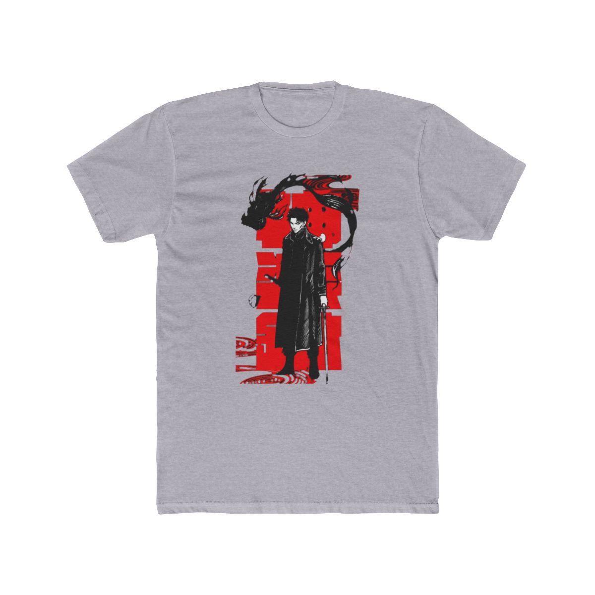 KaguraBachi Merch T Shirt Anime New Print Logo Neutral Harajuku Fashion Round Neck Short Sleeves