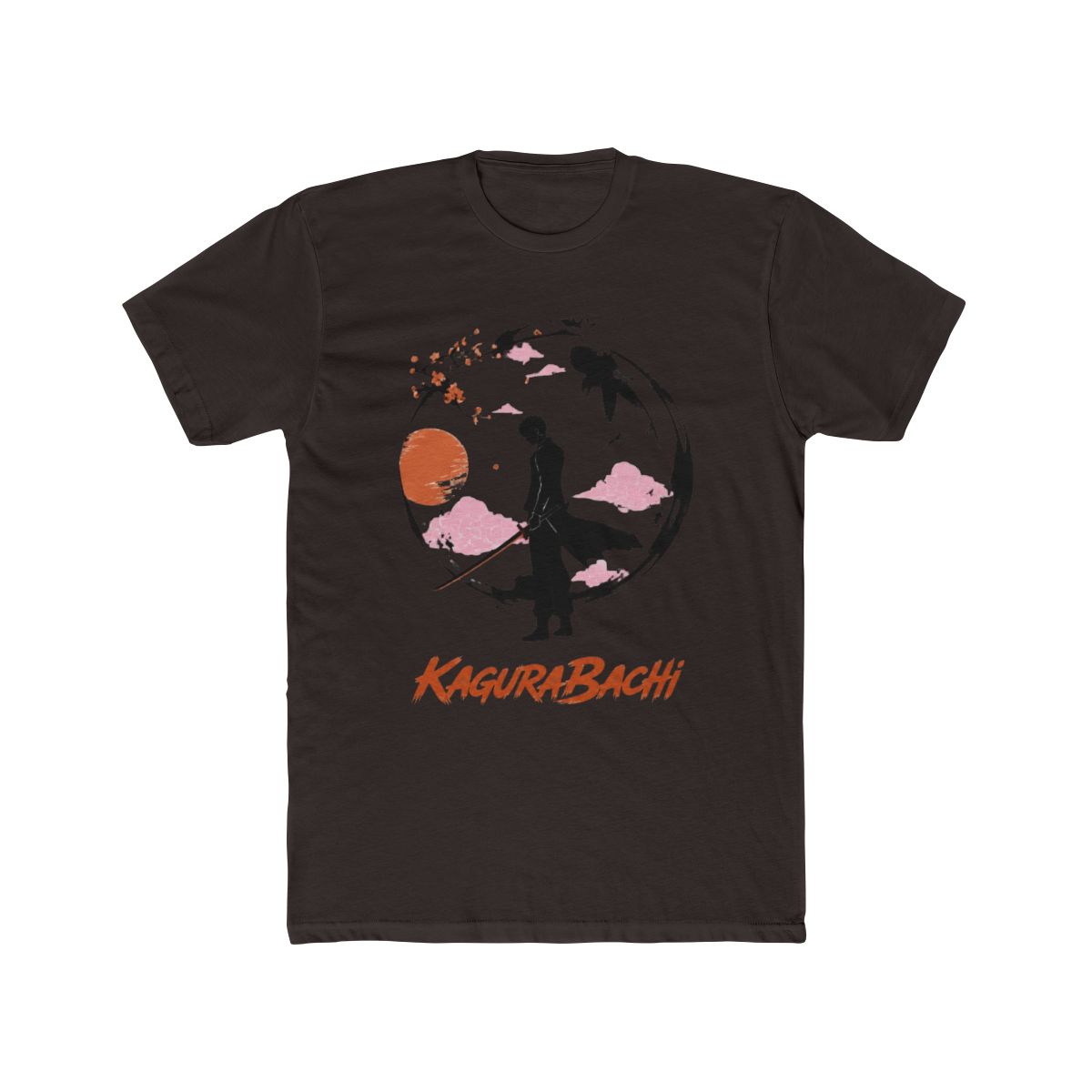 Anime KaguraBachi Merch T Shirt Harajuku Street Summer Round Neck Print - alternate angle 2, merchandise