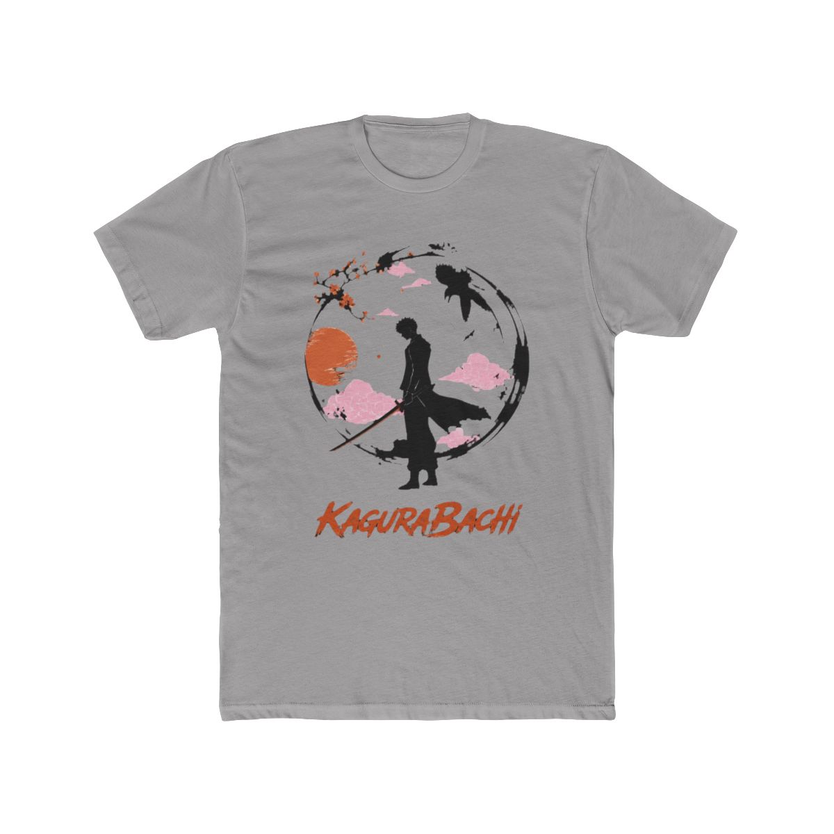 Anime KaguraBachi Merch T Shirt Harajuku Street Summer Round Neck Print - Official T-Shirts merchandise