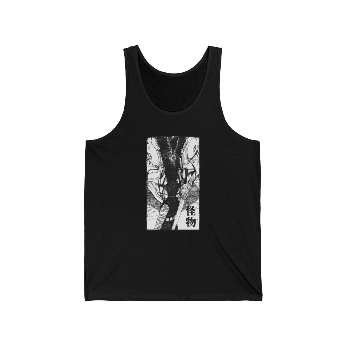 Jujutsu Kaisen Sorcerer Wins Muscle Tank - White | Kagurabachi