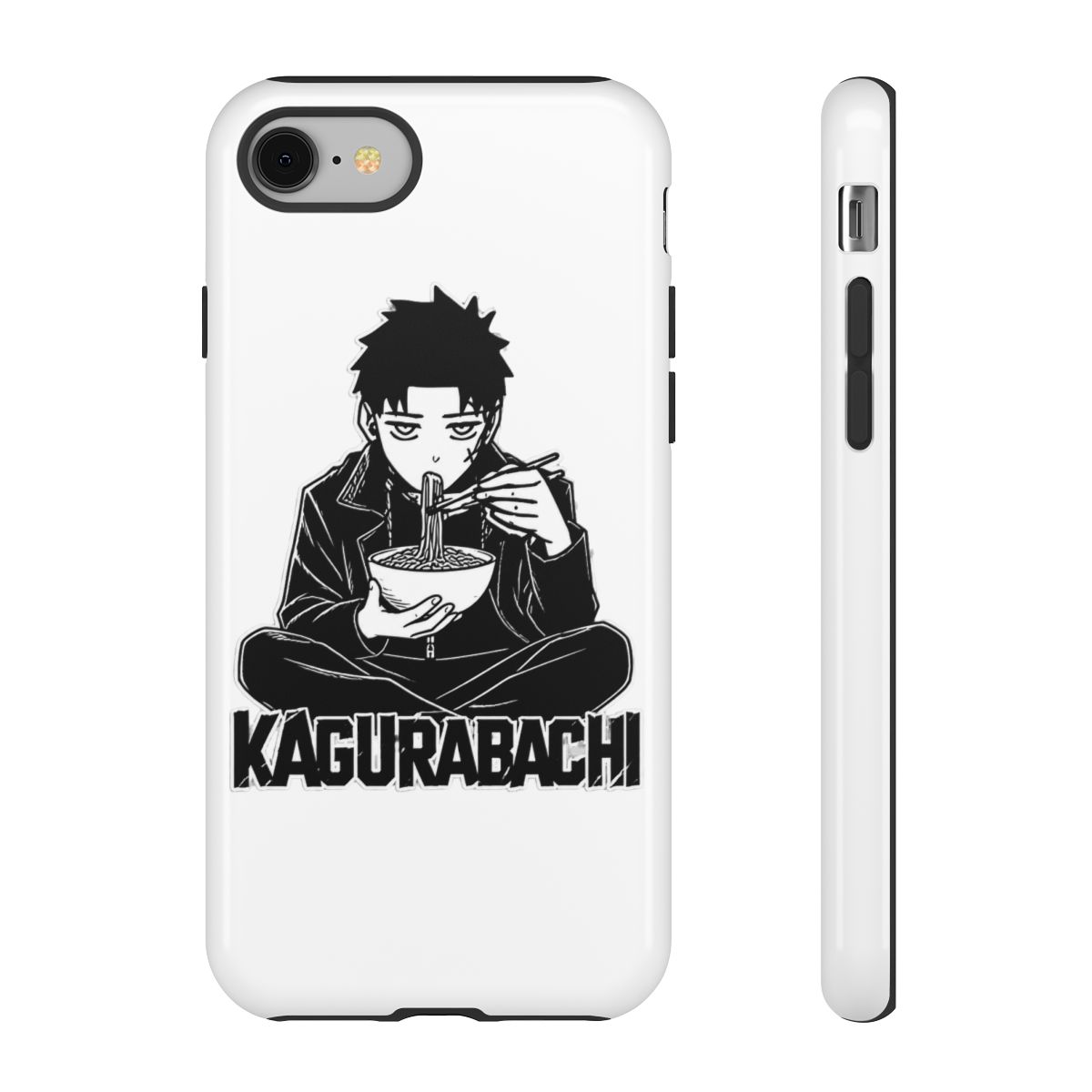 Chihiro Rokuhira Eats Noodle Kagurabachi Iphone Case