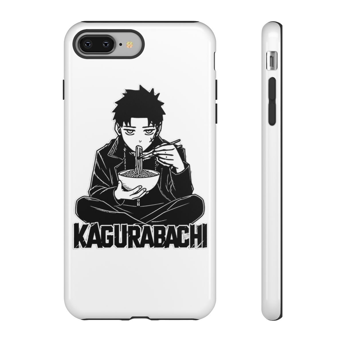 Chihiro Rokuhira Eats Noodle Kagurabachi Iphone Case - alternate angle 4, merchandise