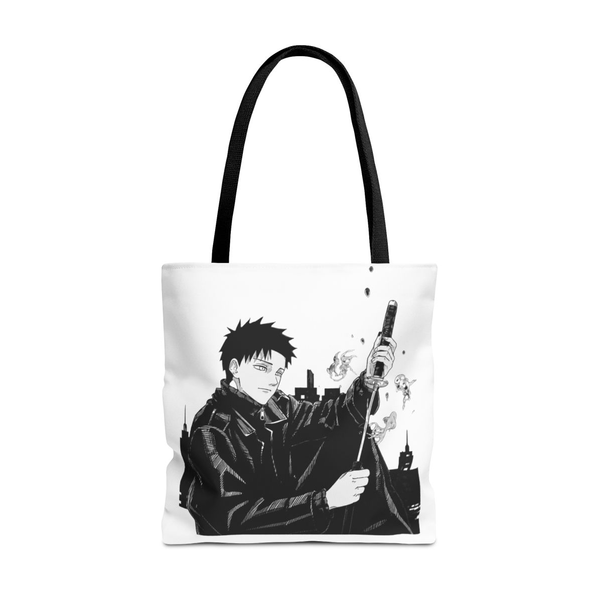 Tanuki Playfulness Kagurabachi Bags - alternate angle 3, merchandise